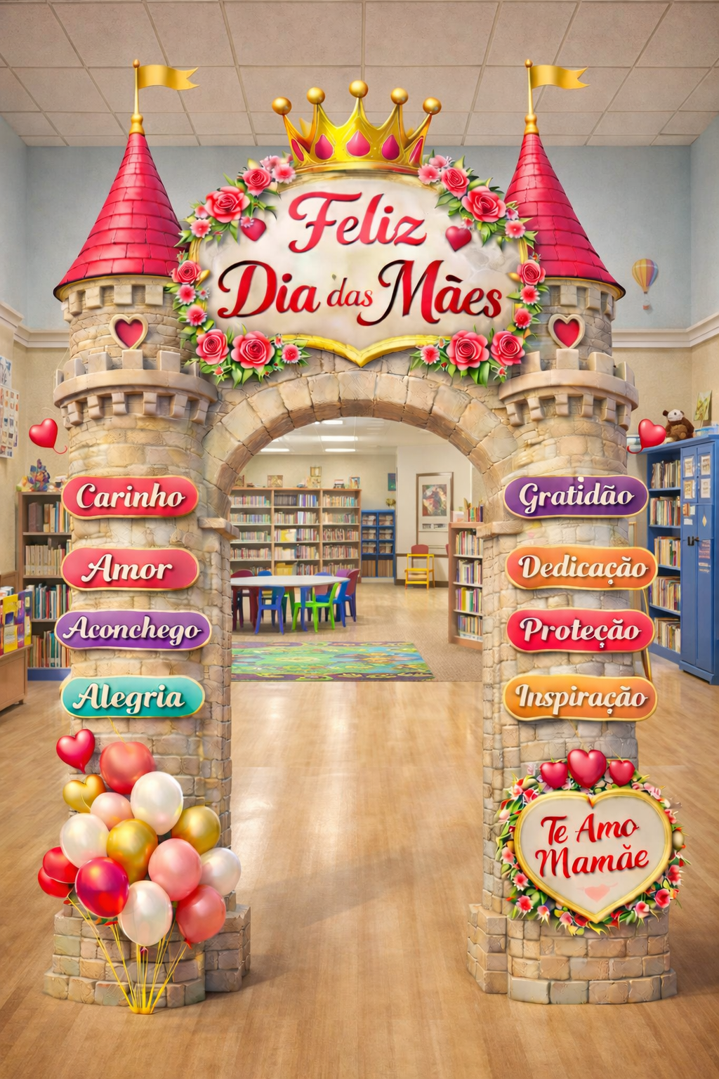 PORTAL DIA DAS MÃES – CASTELO ENCANTADO - Imagem 17