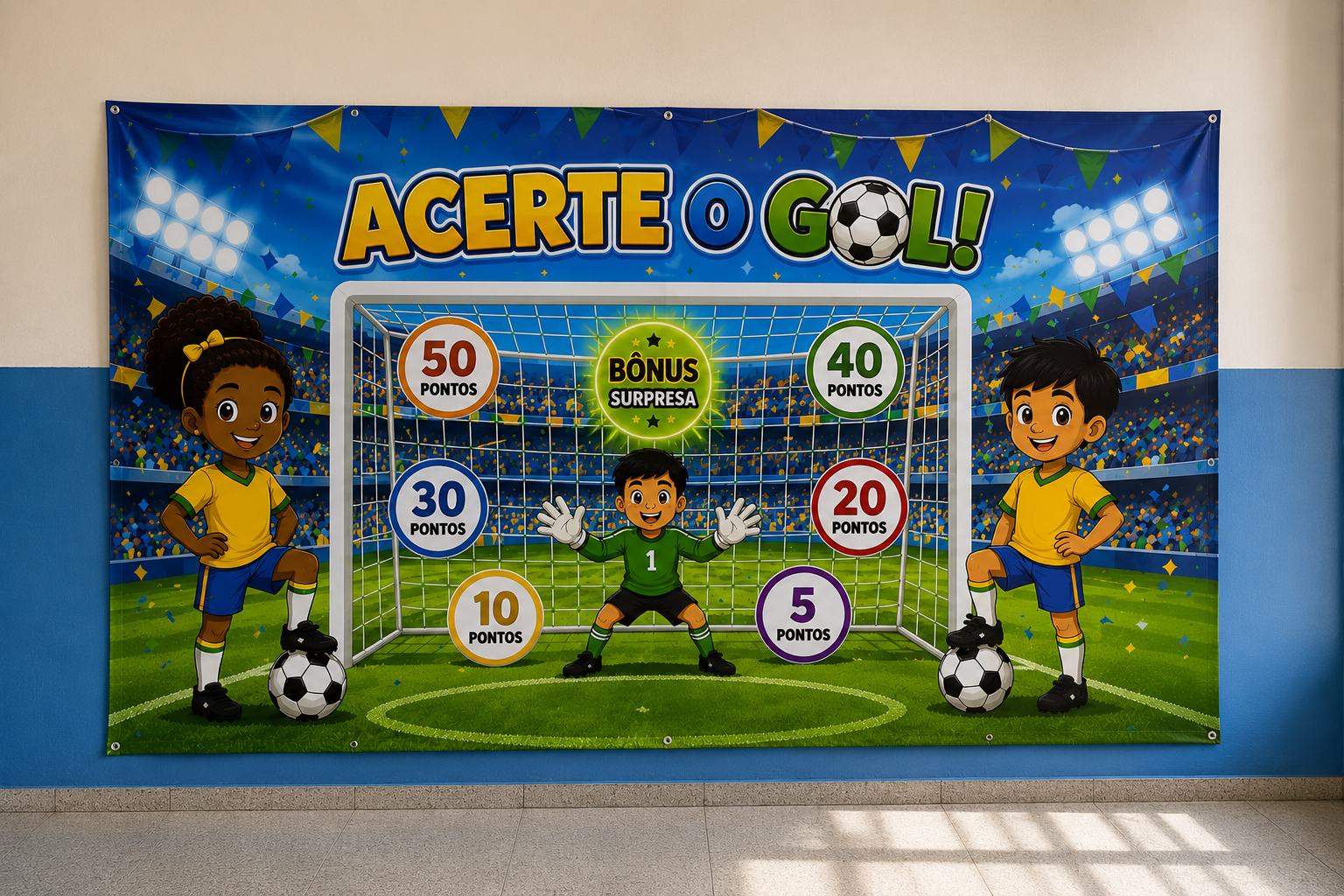 PAINEL INTERATIVO COPA 2026 ACERTE O GOL! - Imagem 9