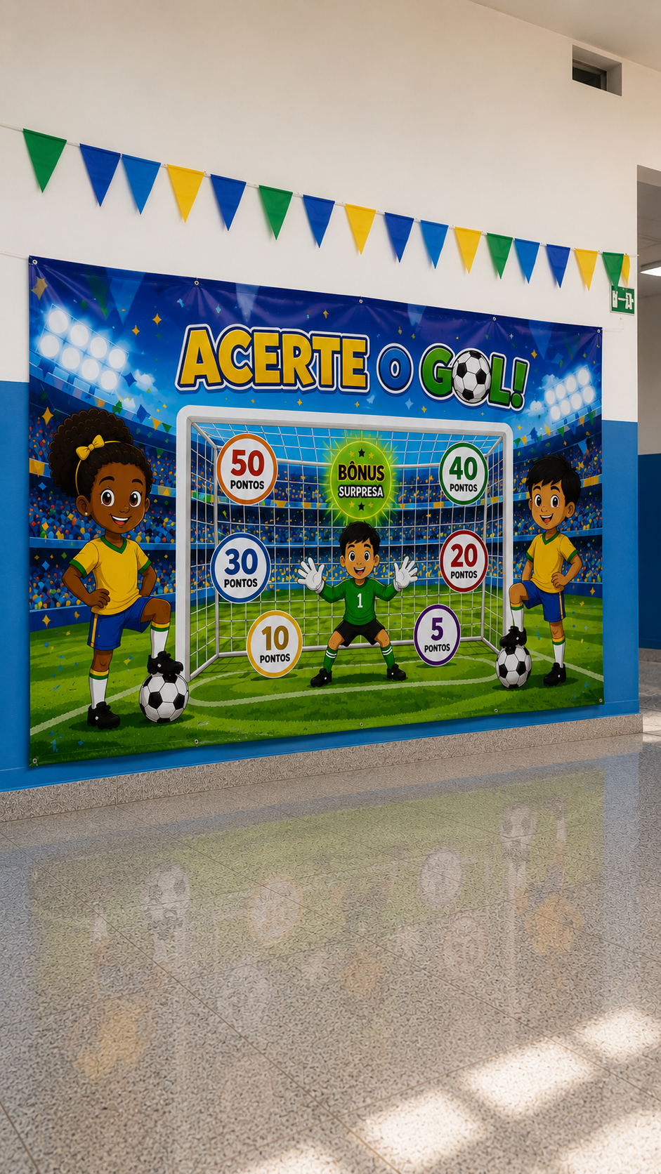 PAINEL INTERATIVO COPA 2026 ACERTE O GOL! - Imagem 7