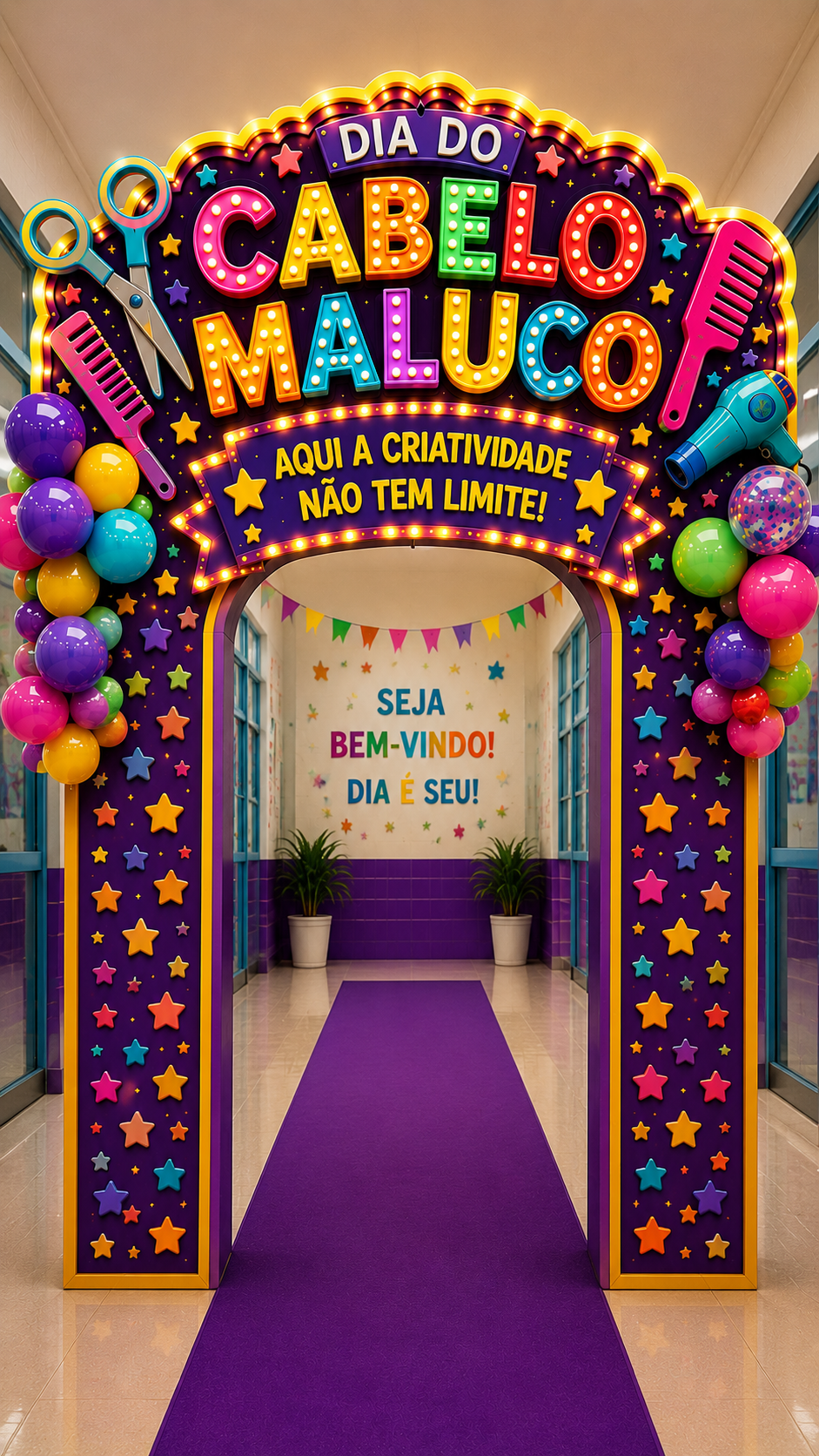 O DIA DO CABELO MALUCO ESTÁ CHEGANDO! - Imagem 3