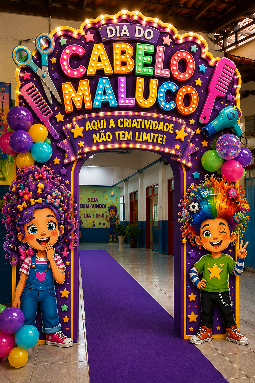 O DIA DO CABELO MALUCO ESTÁ CHEGANDO! - Imagem 7