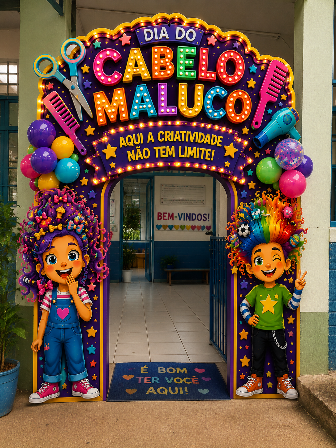O DIA DO CABELO MALUCO ESTÁ CHEGANDO! - Imagem 10