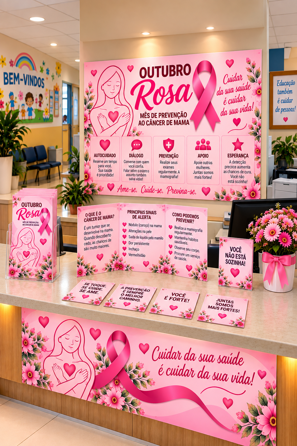 🎀 KIT OUTUBRO ROSA — CAMPANHA COMPLETA 💗 - Imagem 5